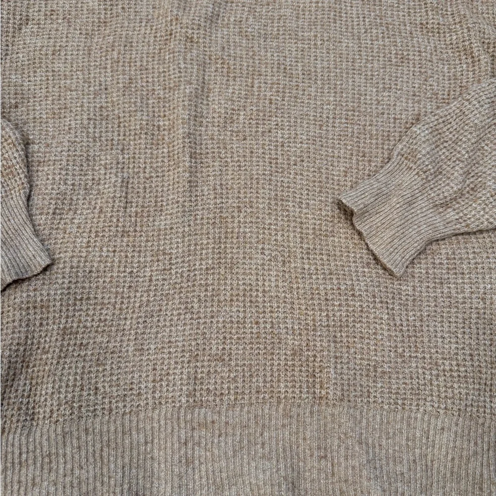 Aerie Tan Knit Sweater